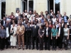 Les participants du programme U40 avec les membres de la  Coalition française Participants to the U40 program, together with the French coalition’s members