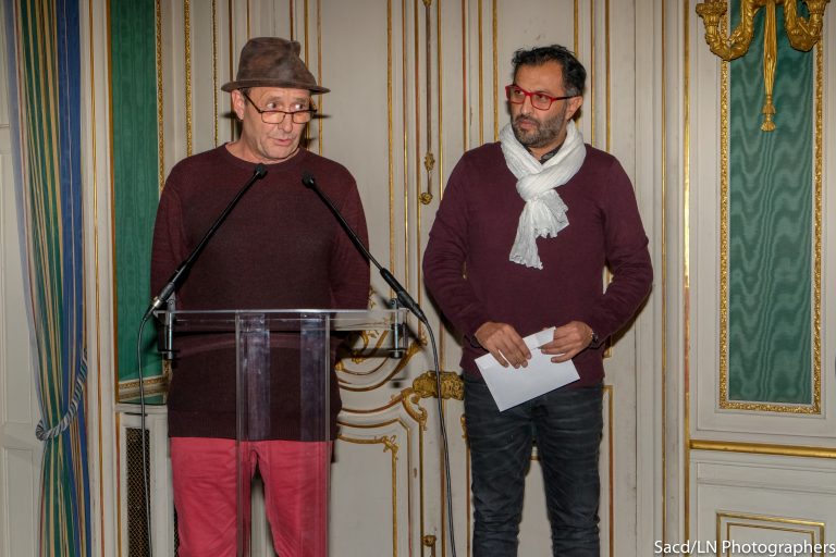 Discours des représentants du Festival Nuits Métis avec Marc Ambrogiani, directeur et Mehdi Haddjeri, président